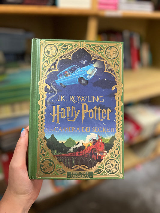 Harry Potter e la camera dei segreti, J.K. Rowling illustrato da Minalima