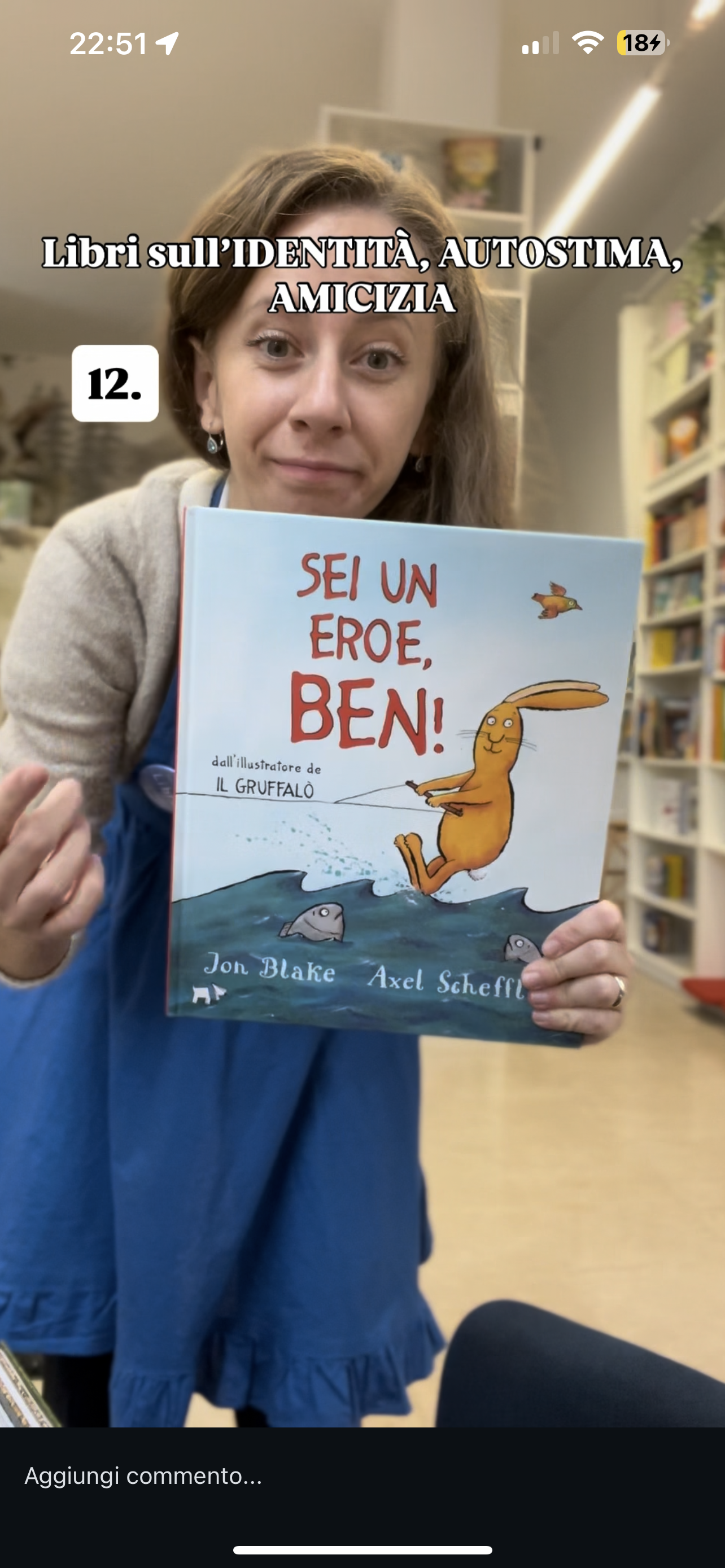 30 libri da regalare all’ASILO/SCUOLA DELL’INFANZIA 2025