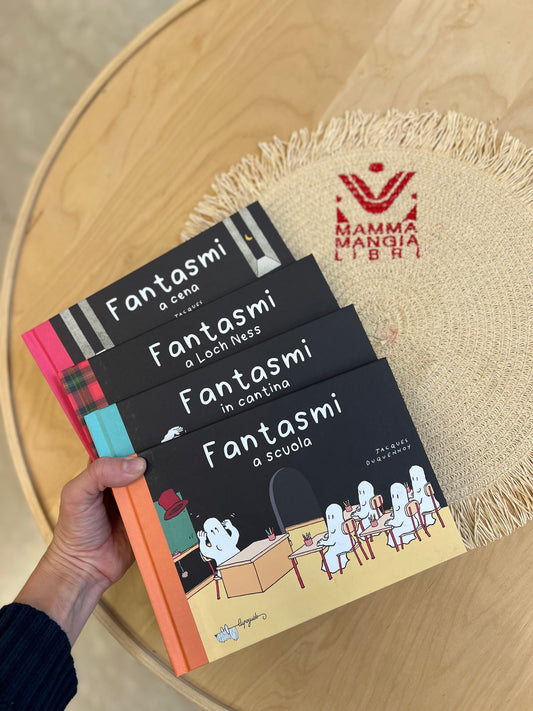 Set 4 libri Fantasmi, Jacques Duquennoy