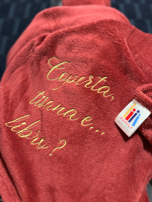 Coperta matrimoniale Family Book Club