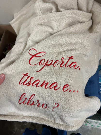 Coperta matrimoniale Family Book Club