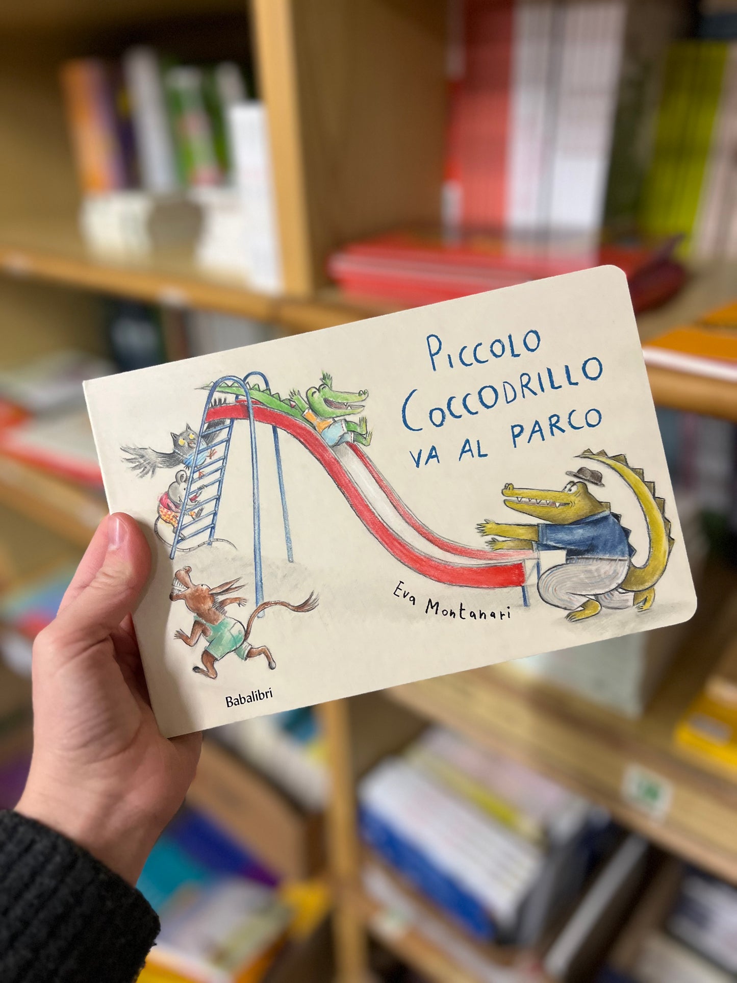 Piccolo Coccodrillo va al parco, Eva Montanari