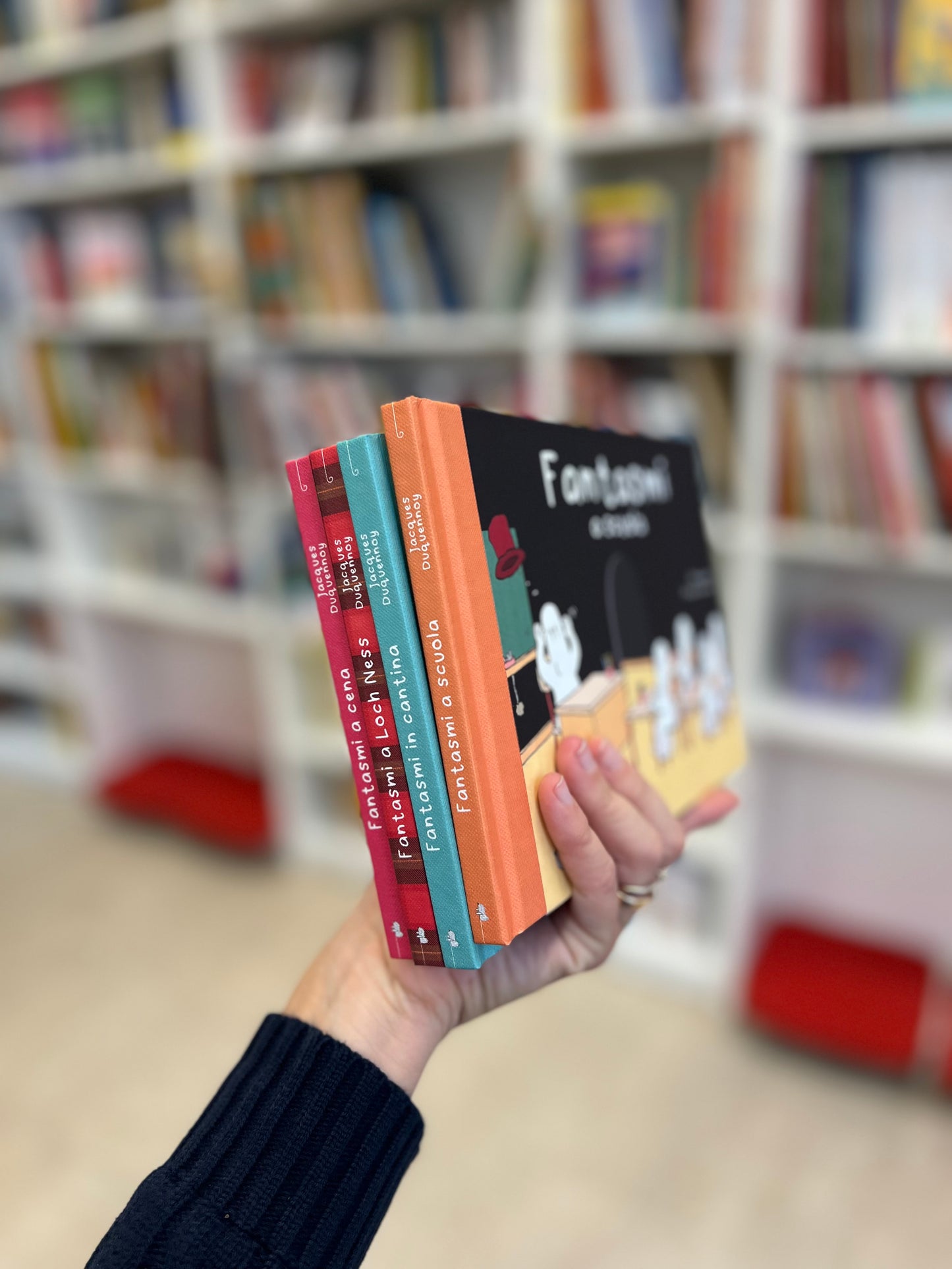 Set 4 libri Fantasmi, Jacques Duquennoy