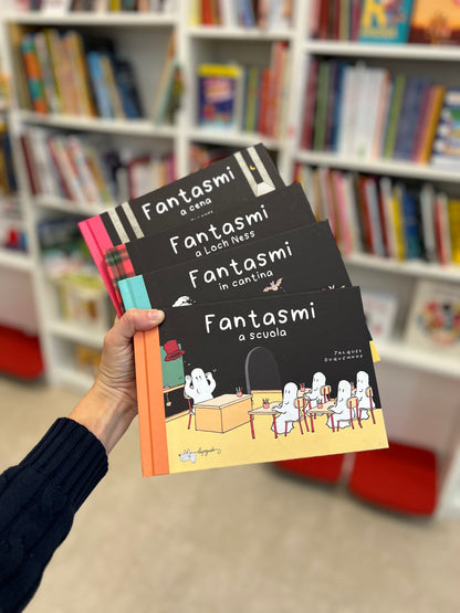 Set 4 libri Fantasmi, Jacques Duquennoy