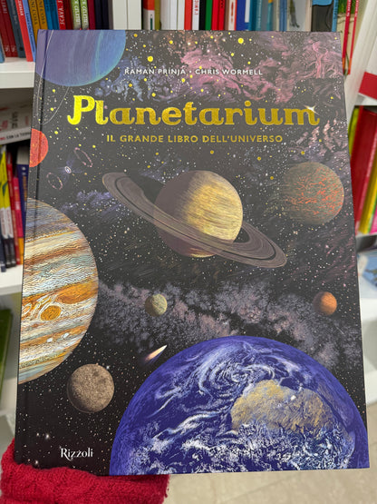 Planetarium, il grande libro dell’universo. Raman Prinja e Chris Wormell