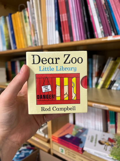 Dear Zoo, little library, Rod Campbell
