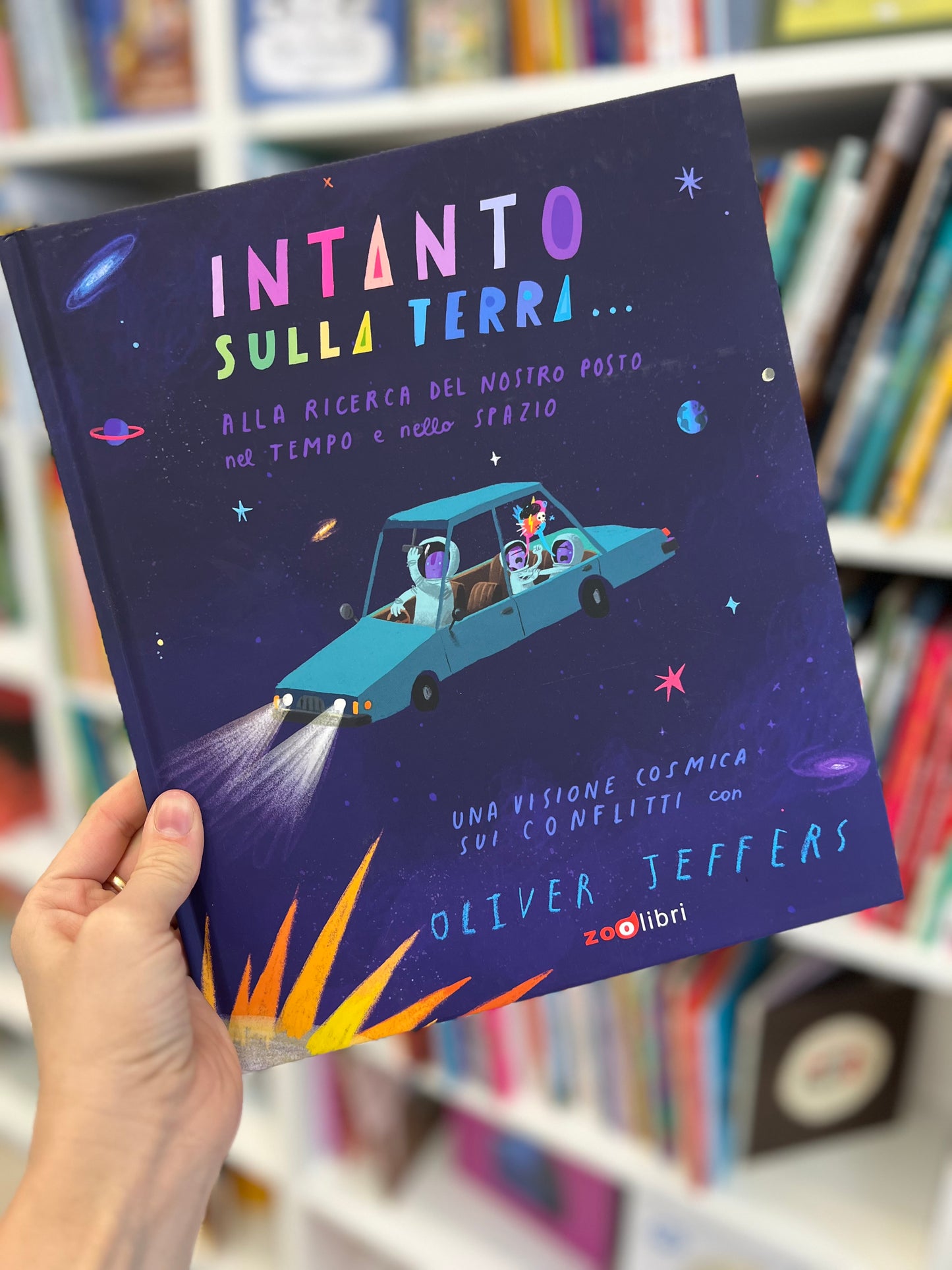 Intanto sulla Terra, Oliver Jeffers