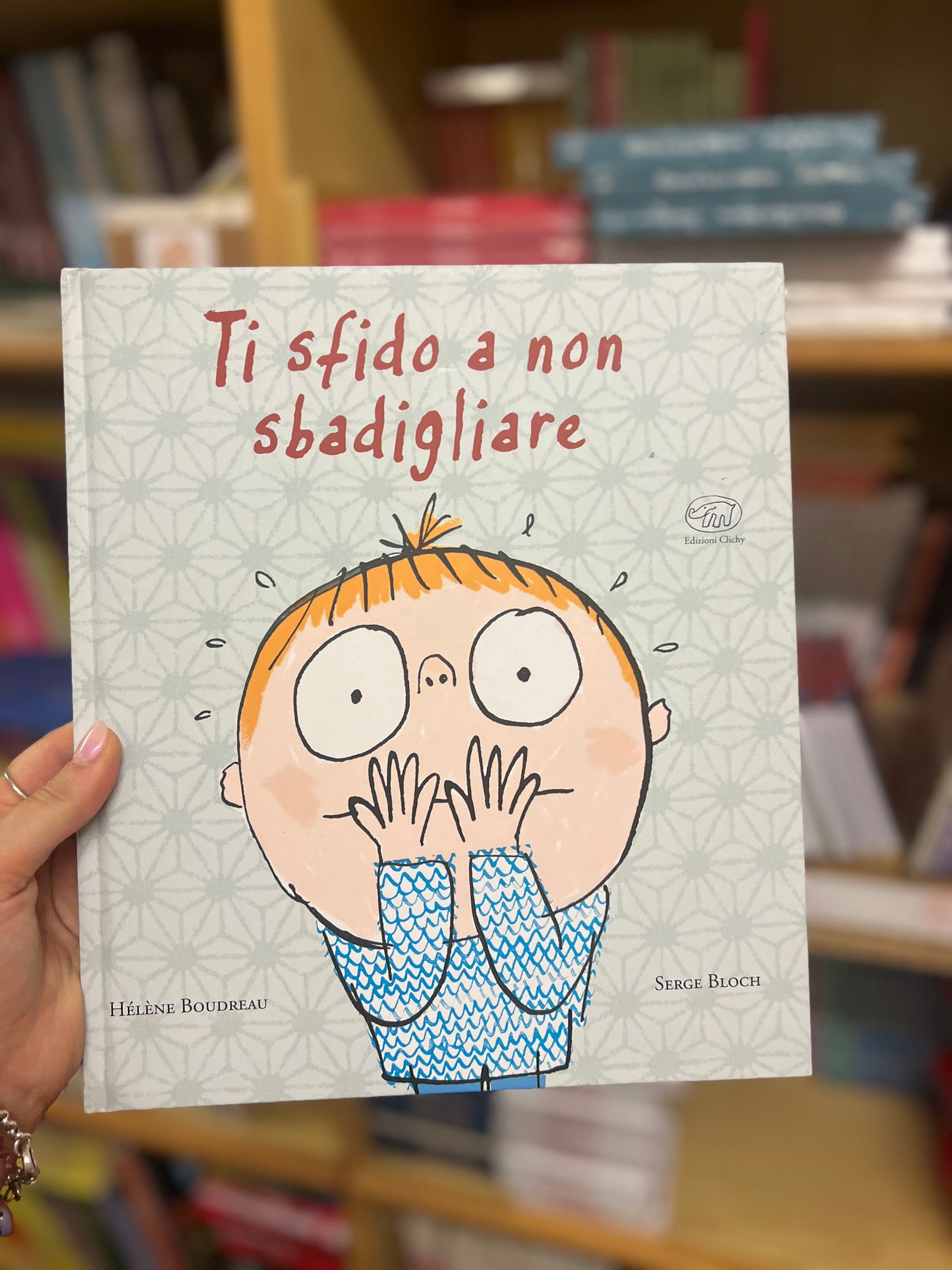 Ti sfido a non sbagliare, Hélène Boudreau & Serge Bloch