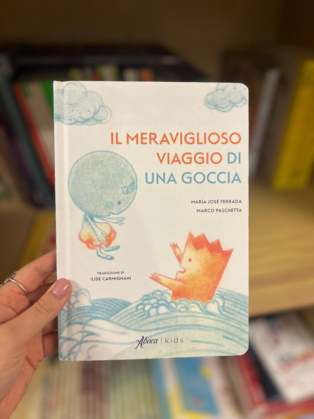 Il meraviglioso viaggio di una goccia, Maria José Ferrada & Marco Paschetta