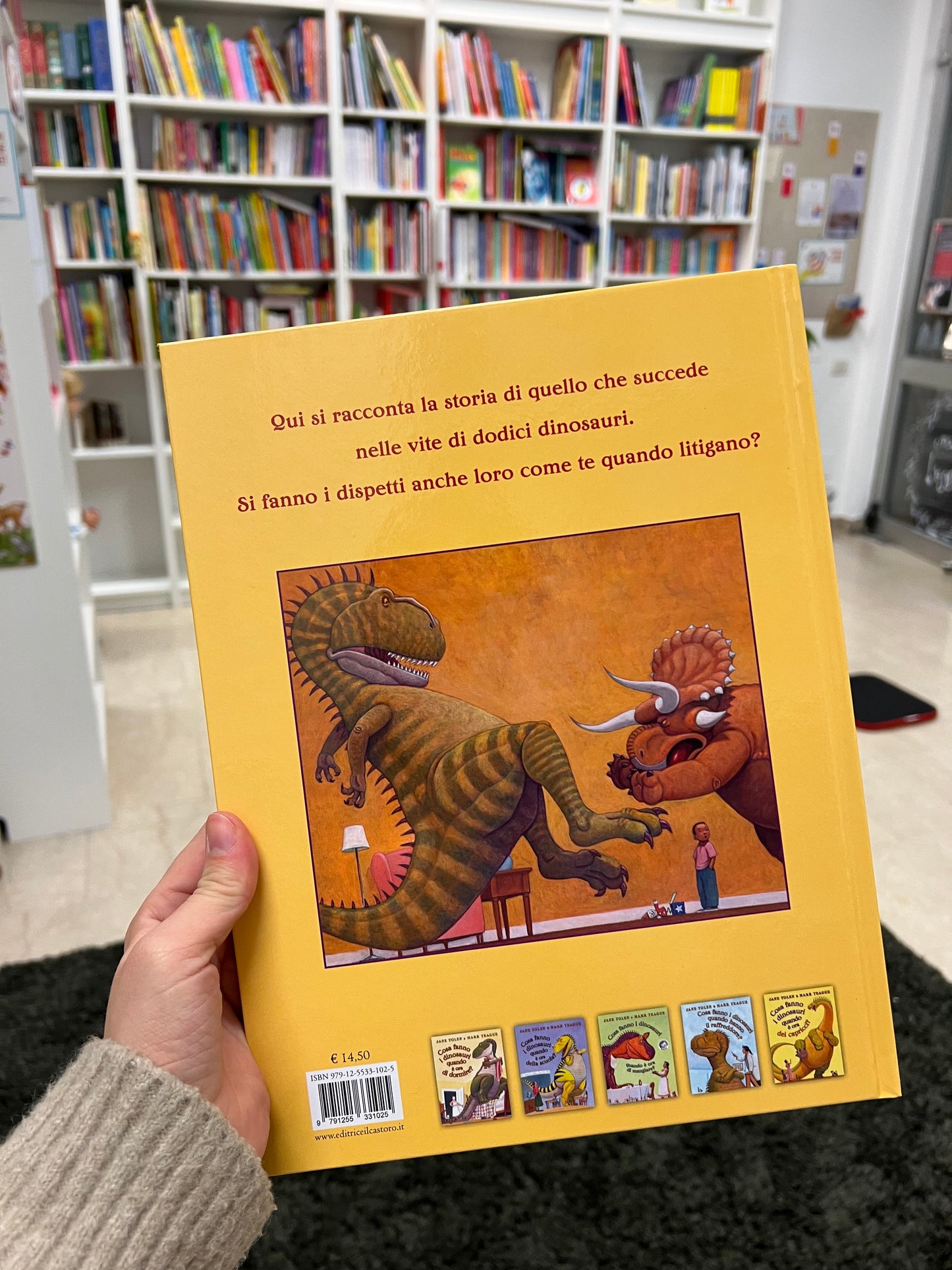 Cosa fanno i dinosauri quando hanno litigato? Jane Yolen e Mark Teague