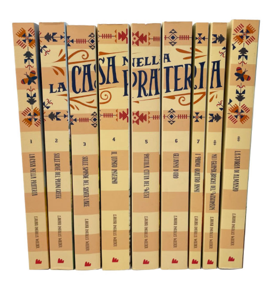 La casa nella prateria. Collana completa 9 libri, Laura Ingalls Wilder