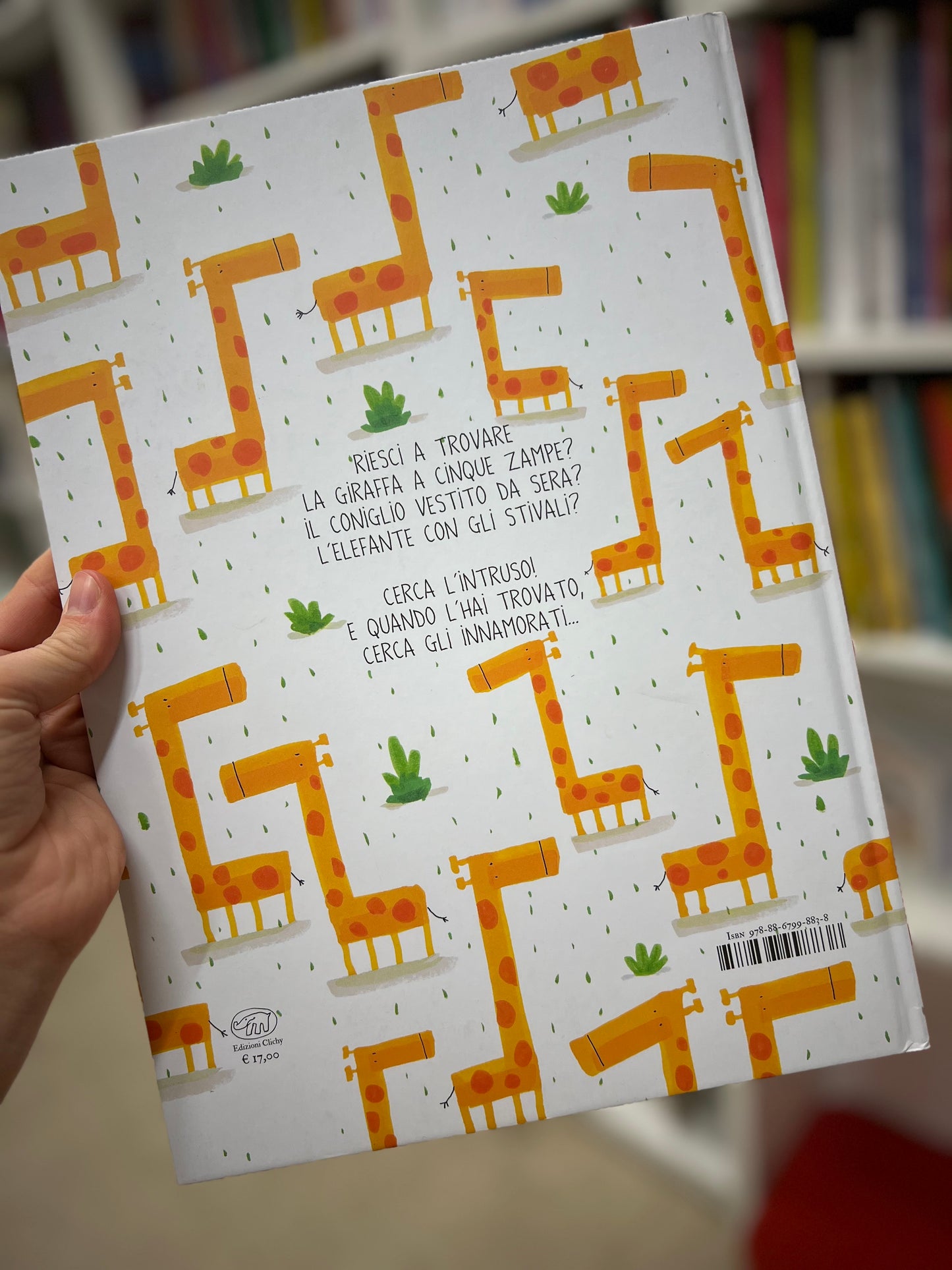 La giraffa a cinque zampe, Barroux