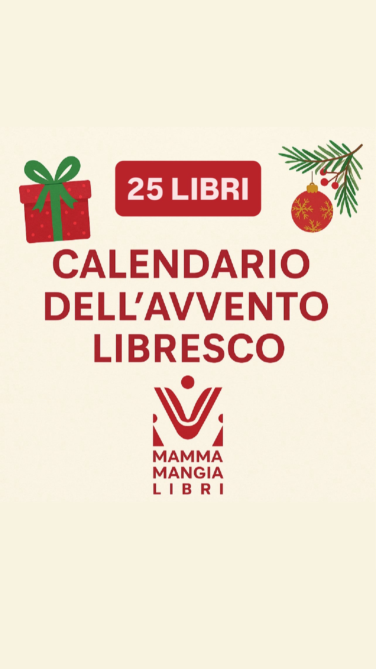 Calendario Dell’avvento Mamma Mangia Libri 25 libri
