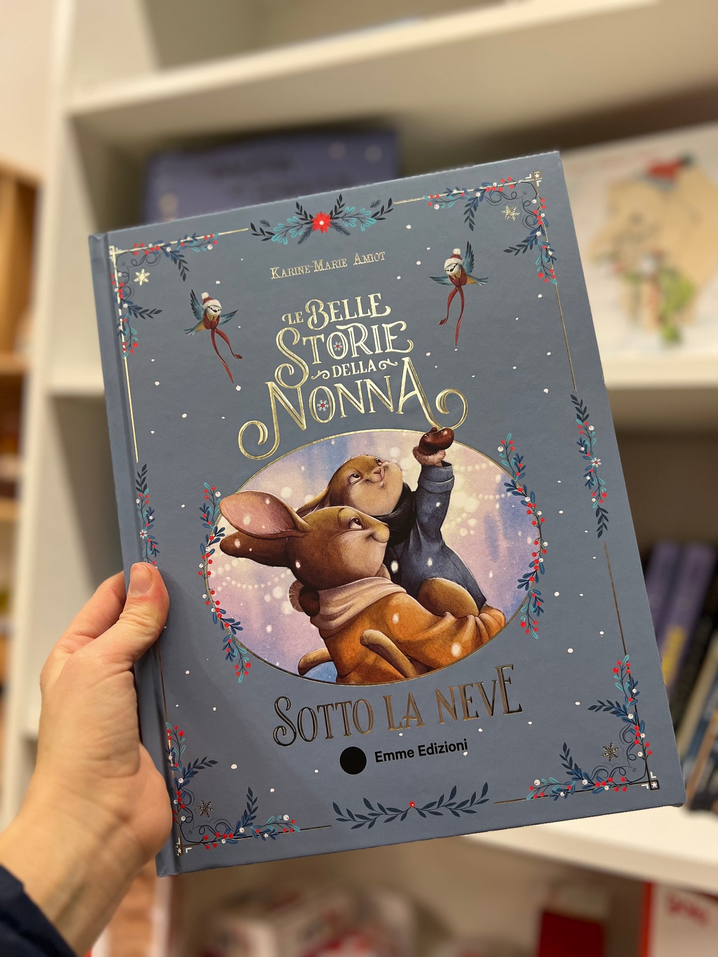 Le belle storie della nonna sotto la neve, Karine-Marie Amiot, Julie Mellan