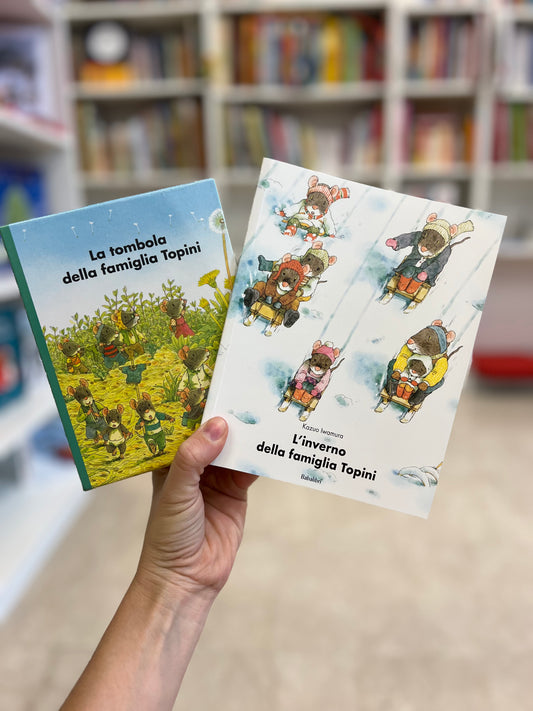Kit Libro + La tombola della famiglia Topini, Kazuo Iwamura