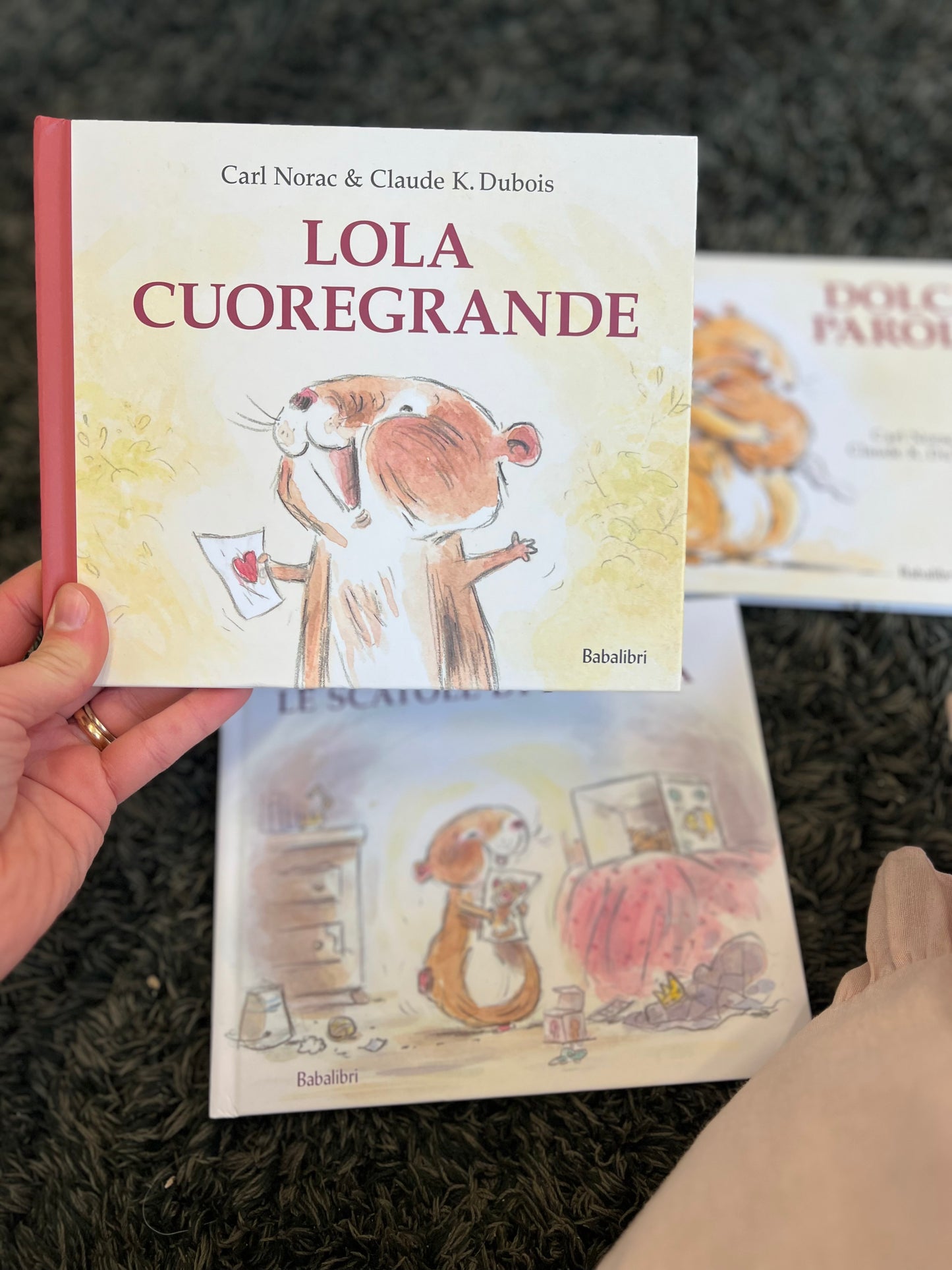 I tre libri della serie di Lola, Carl Norac, Claude K Dubois