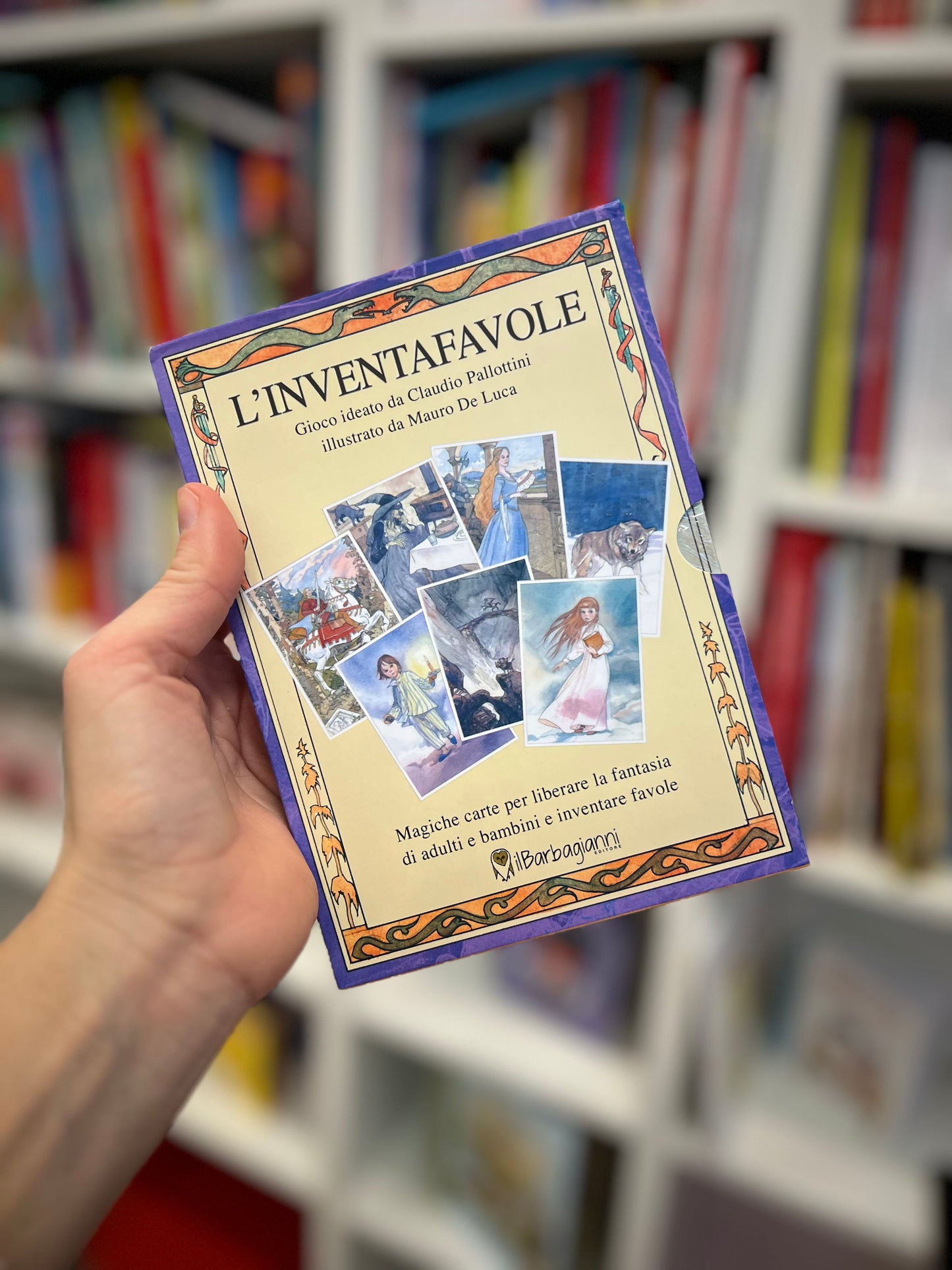 L’inventafavole, Claudio Pallottini, Mauro de Luca