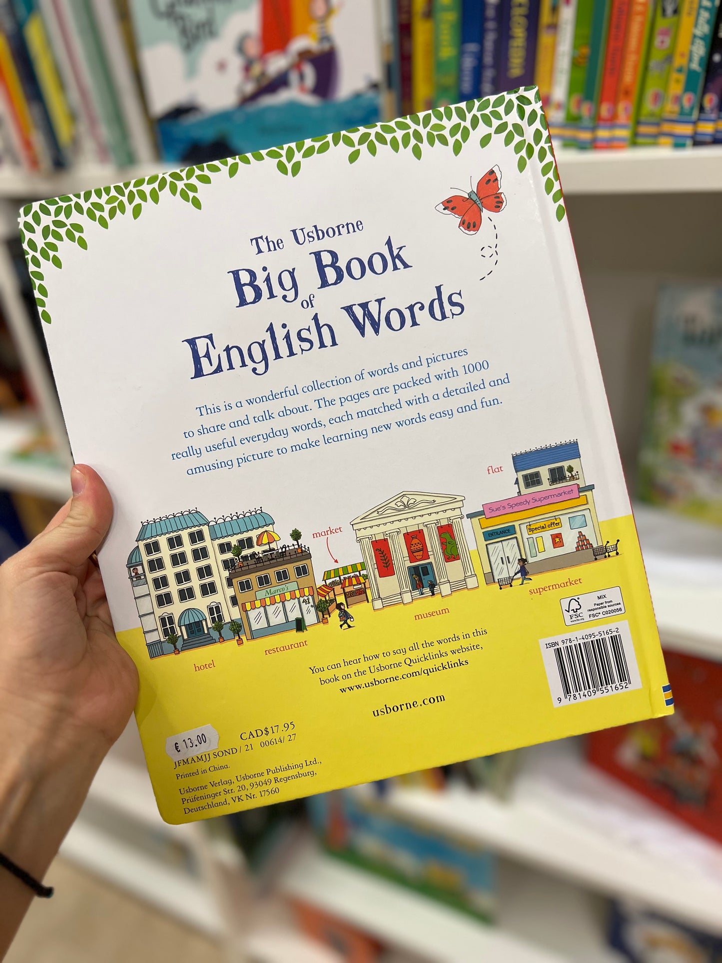 Big book of english words Usborne