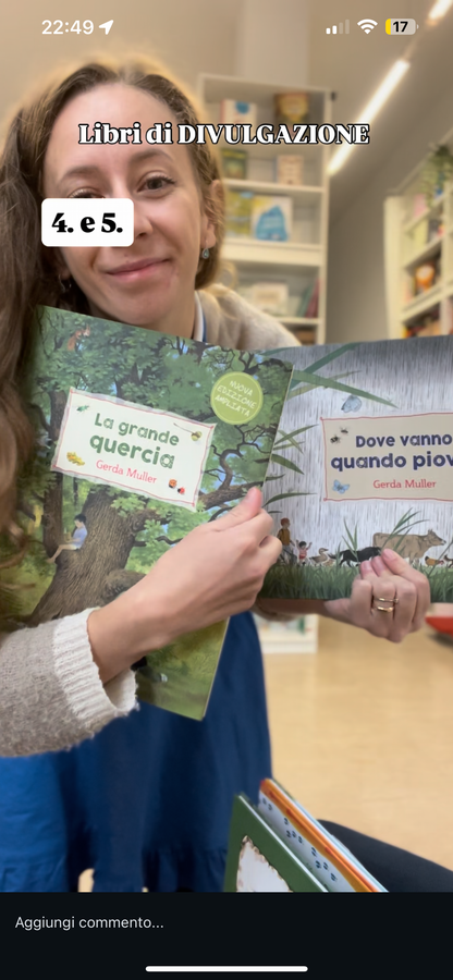 30 libri da regalare all’ASILO/SCUOLA DELL’INFANZIA 2025