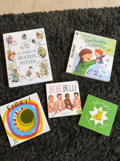 Kit libri primi mesi - tummy time