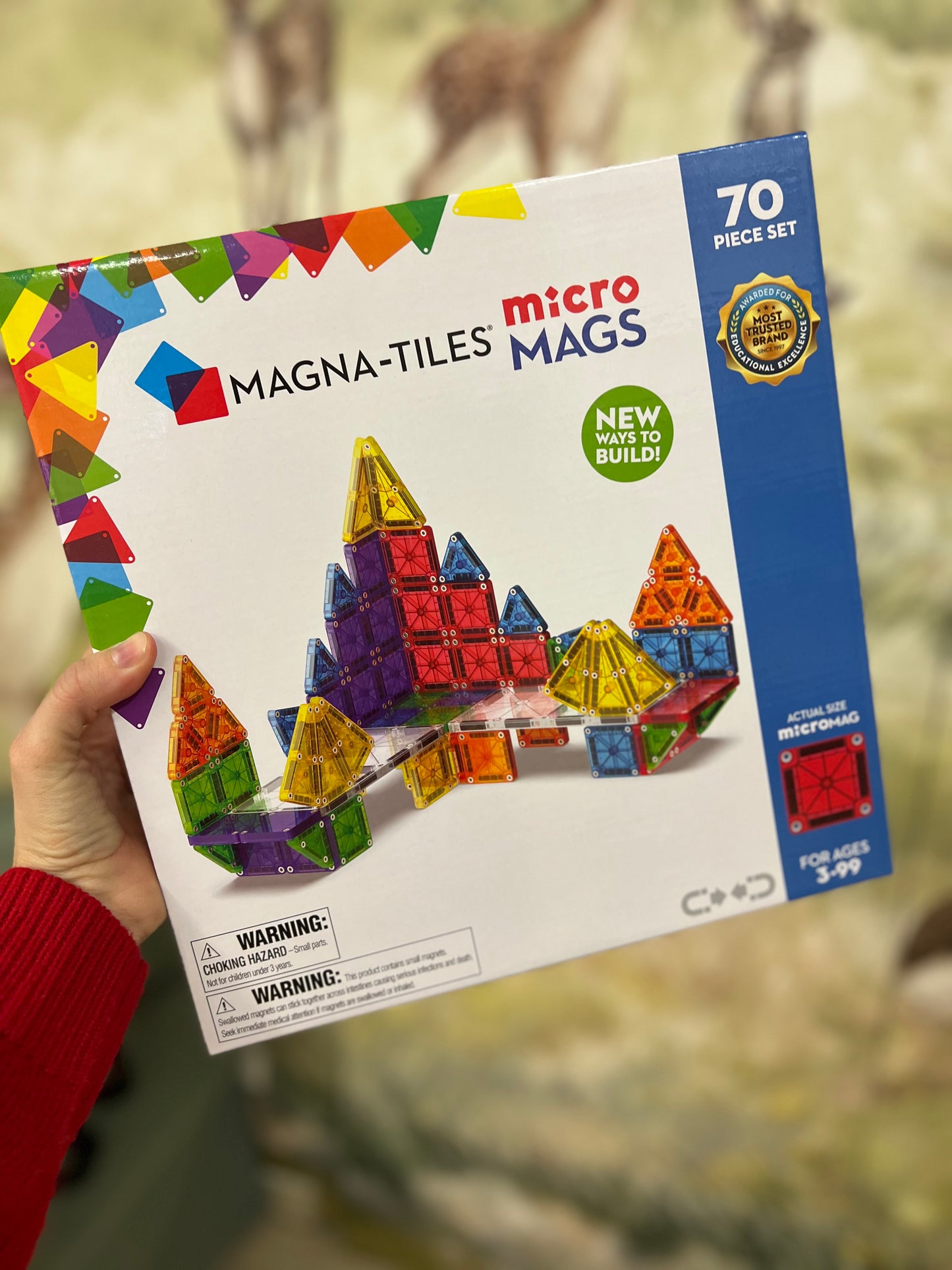 Magna Tiles Micro Mags 70 pezzi