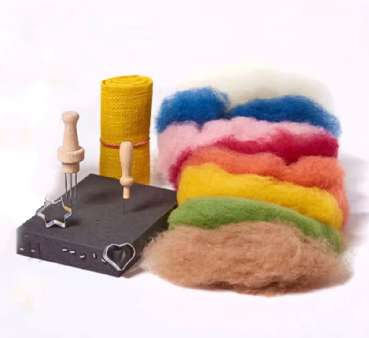 Kit completo per infeltrire la Lana