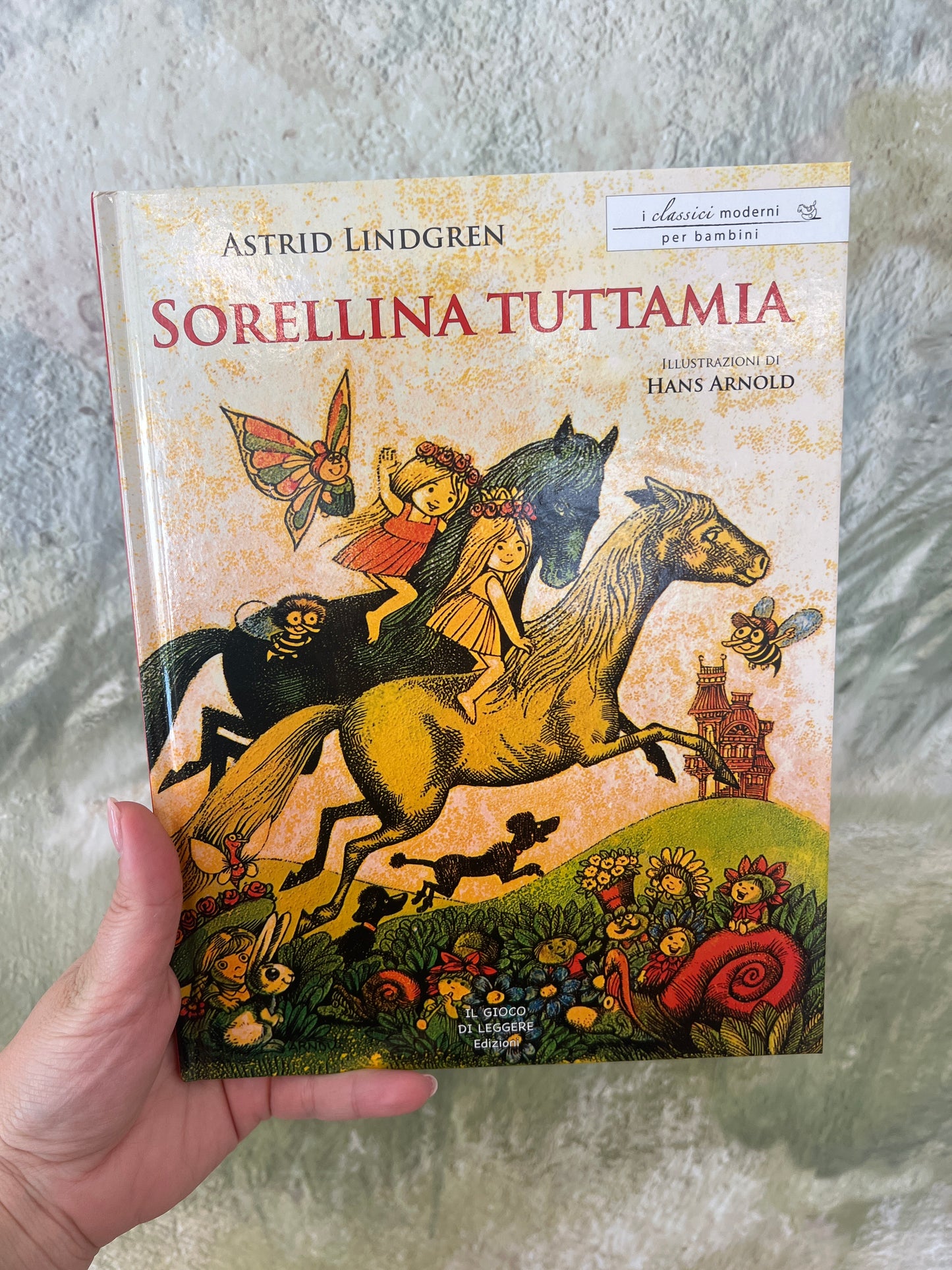Sorellina tuttamia, Astrid Lindgren, Hans Arnold