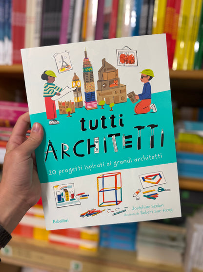 Set 2 Libri Attività Tutti Artisti e Tutti Architetti