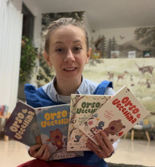 Tutti e 4 i libri della serie Orso e uccellina, Jarvis