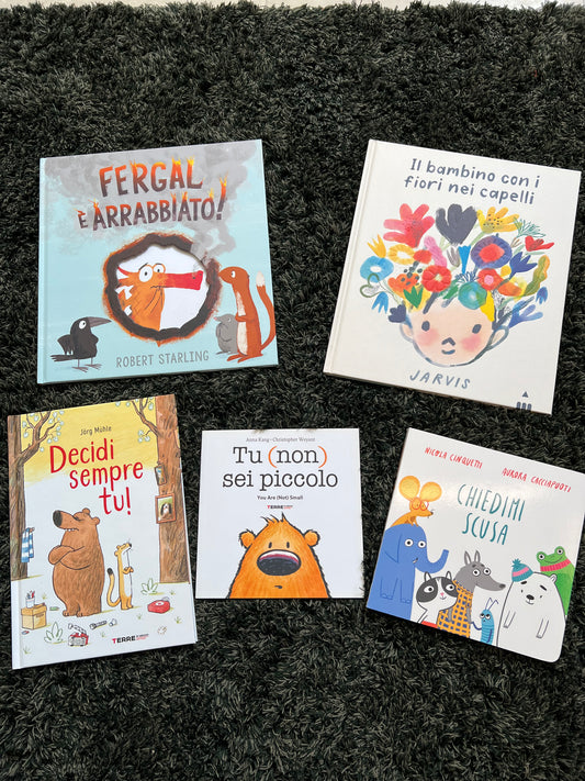Kit libri Impariamo a litigare 3+ anni