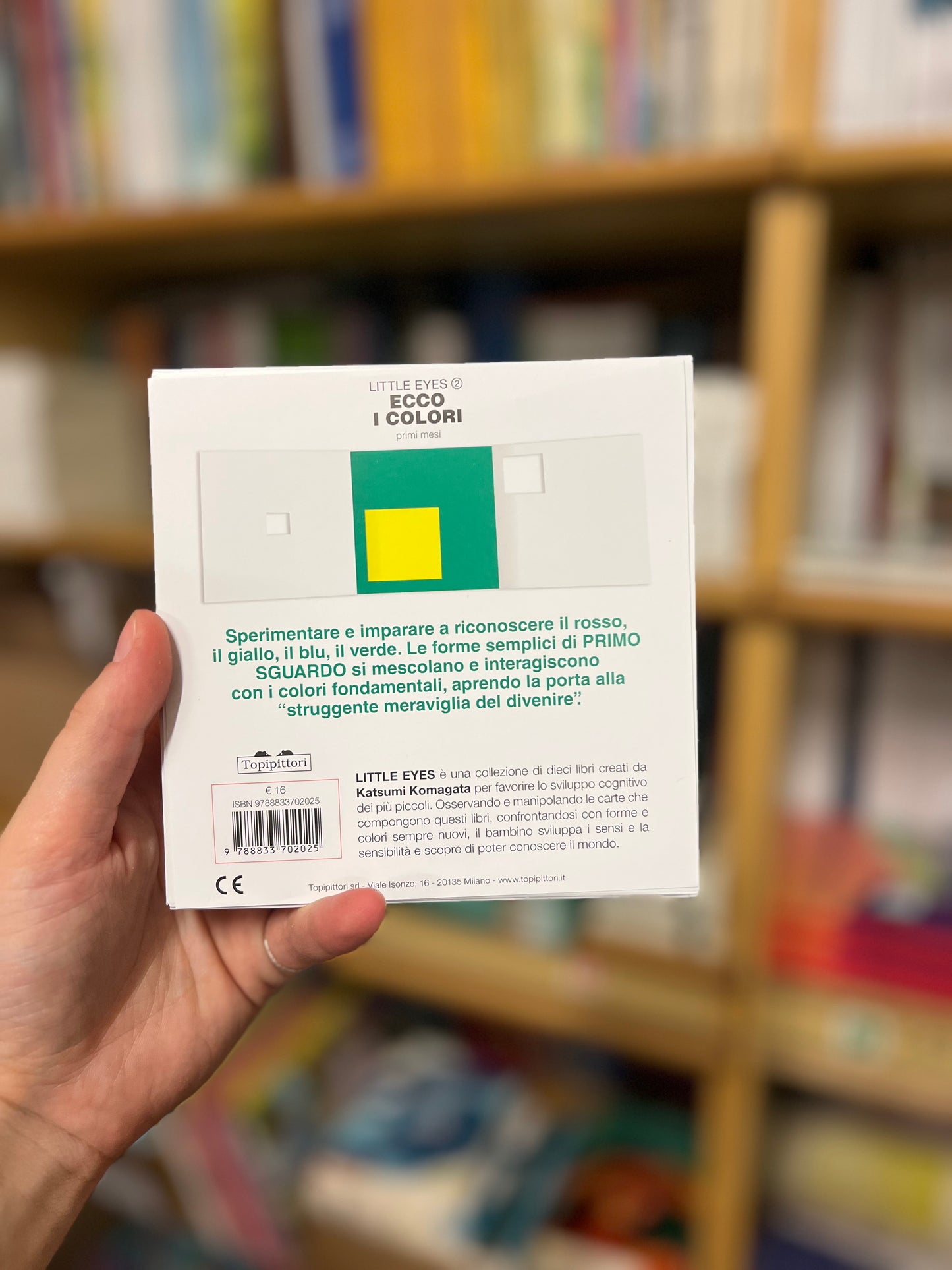 Ecco i colori, Katsumi Komagata