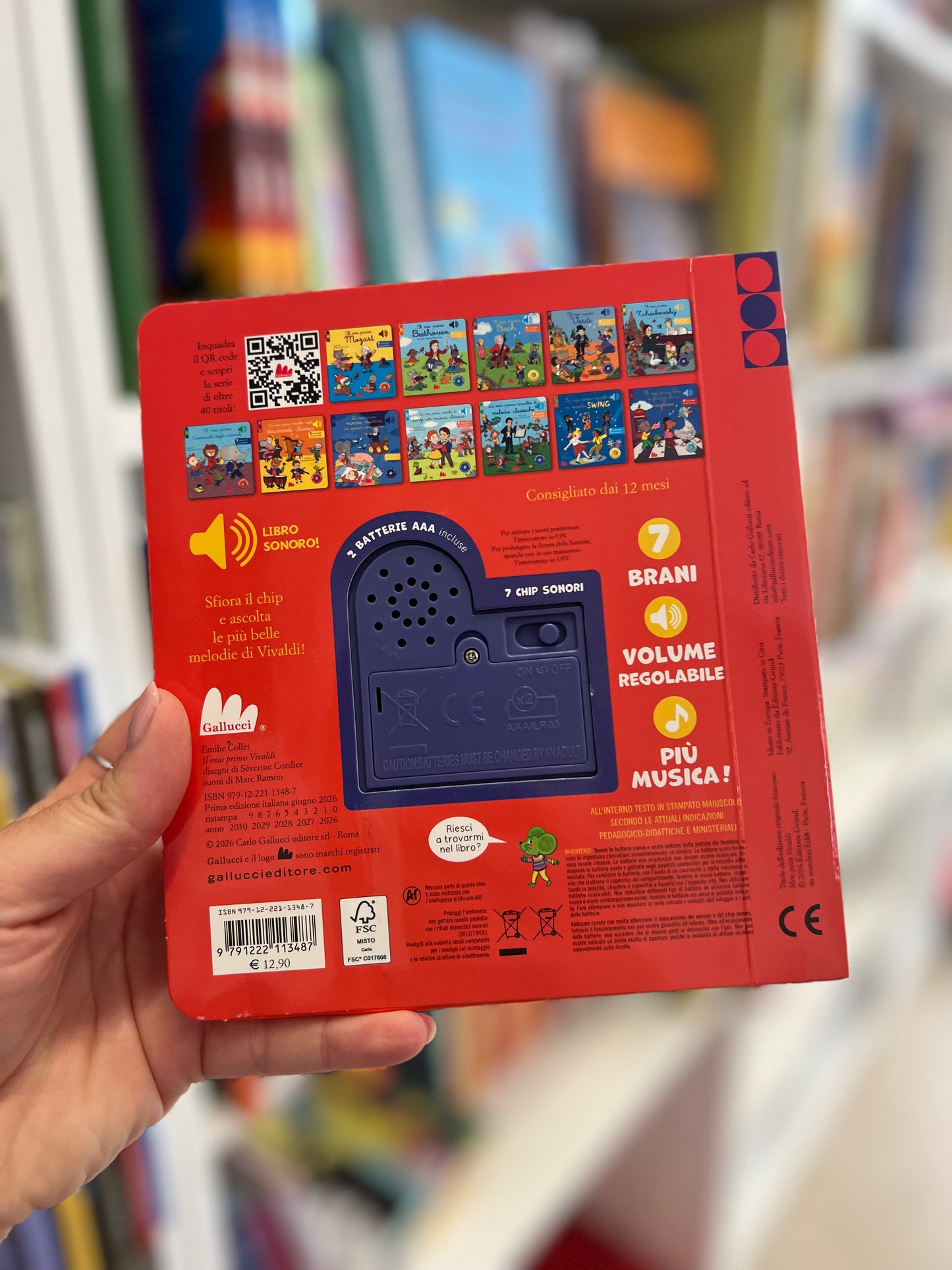 Il mio primo libro Vivaldi, Emilie Collet, Séverine Cordier