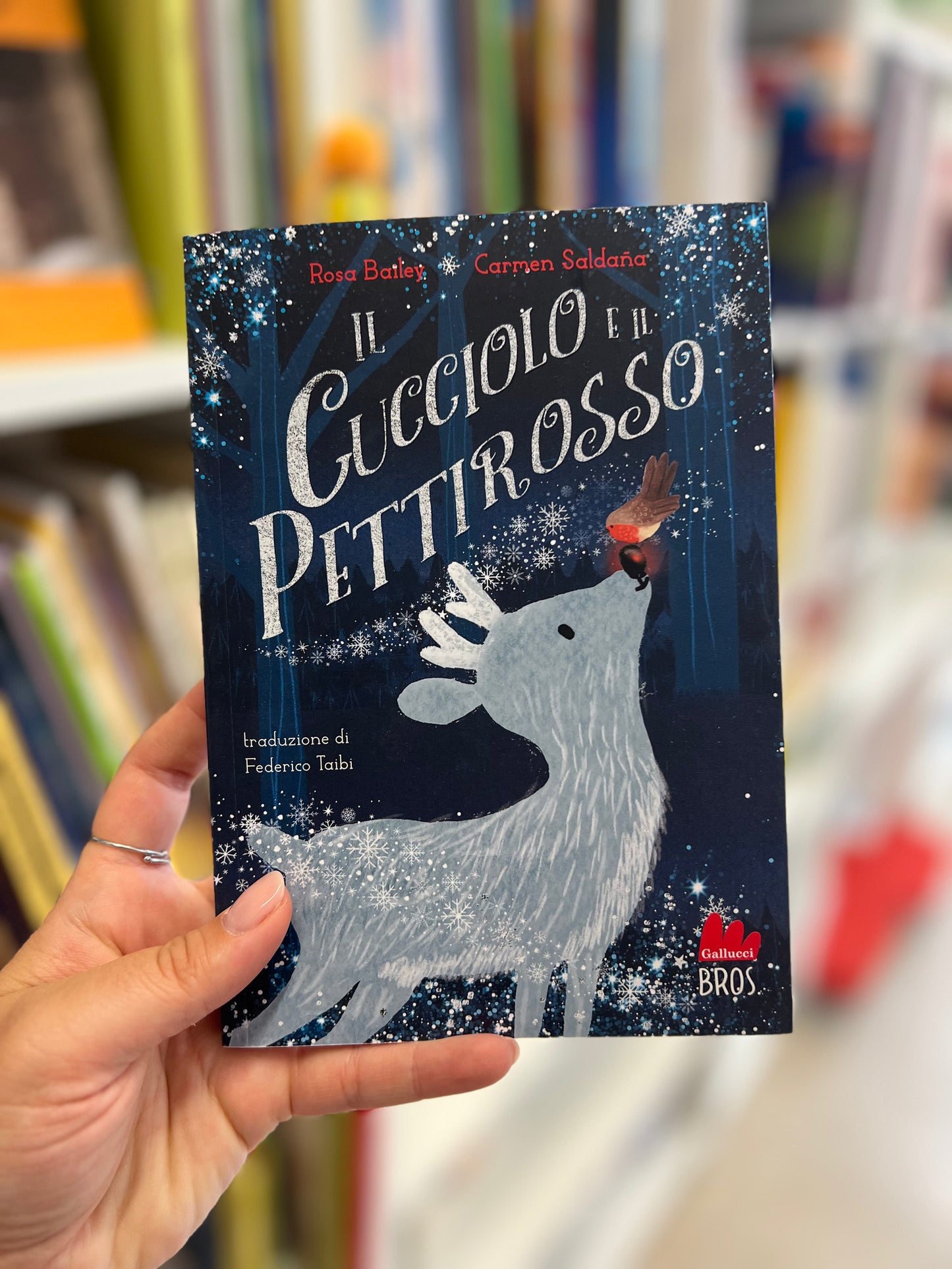 Il Cucciolo e il Pettirosso, Rosa Bailey, Carmen Saldana