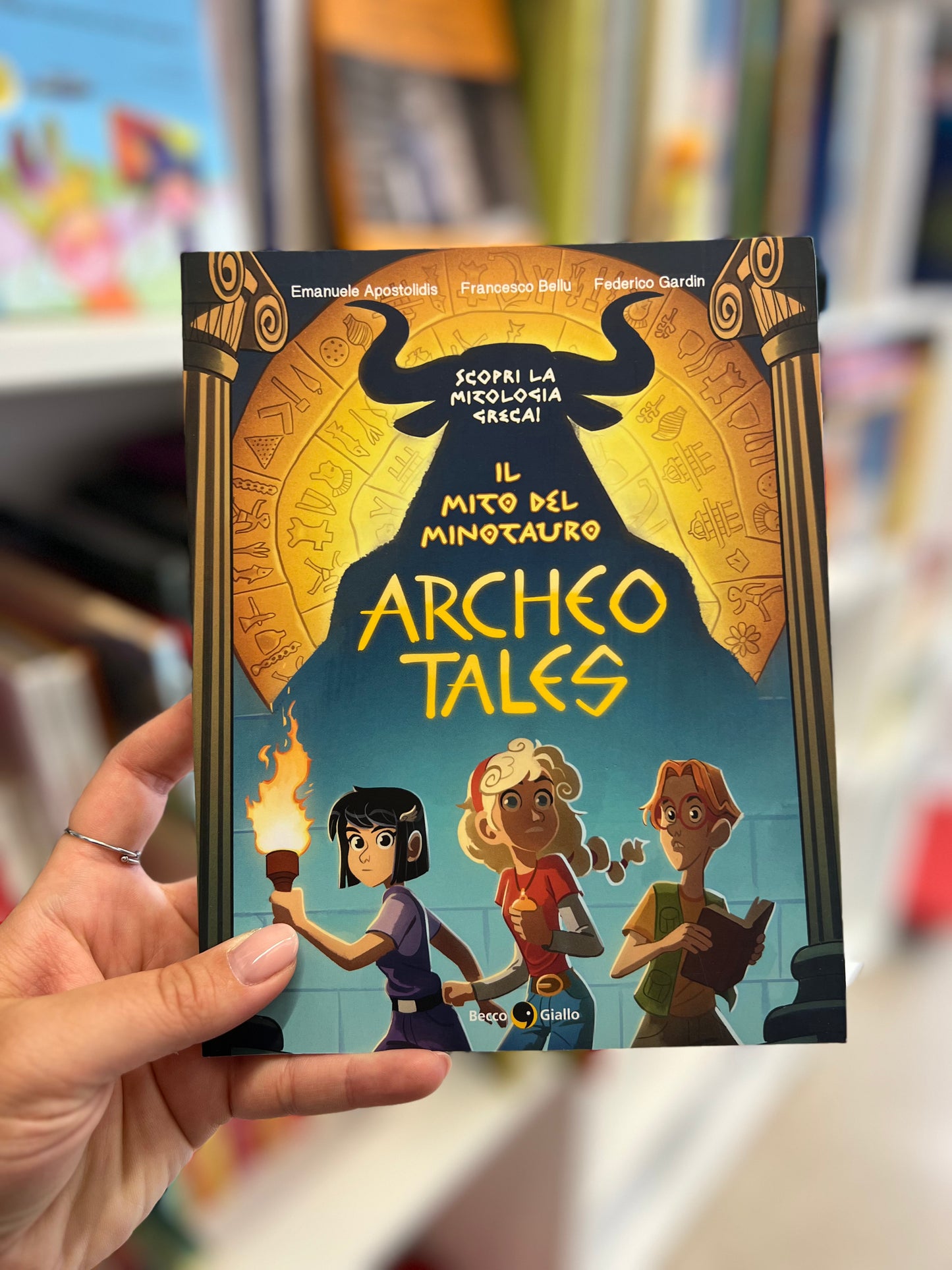 Il mito del Minotauro Archeotales, Emanuele Apostolidis, Francesco Bellu, Federico Garrone
