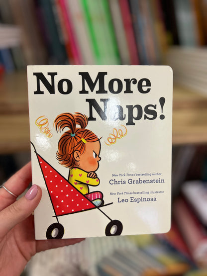 No more naps! Chris Grabenstein & Leo Espinosa