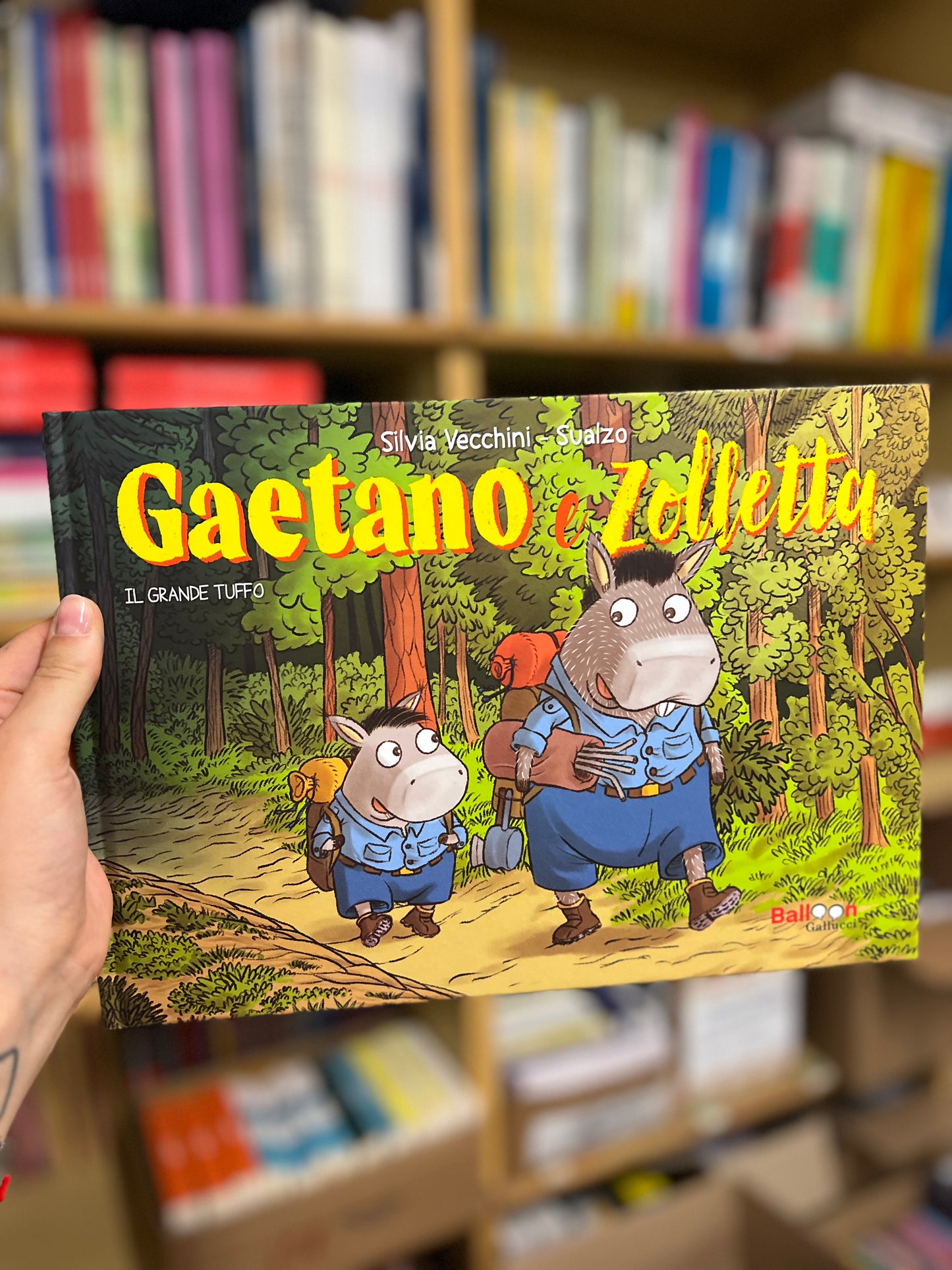 Gaetano e Zolletta, Il grande tuffo, Silvia Vecchini, Sualzo