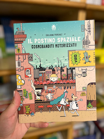 Il postino spaziale, cosmobanditi motorizzati!, Guillaume Perreault