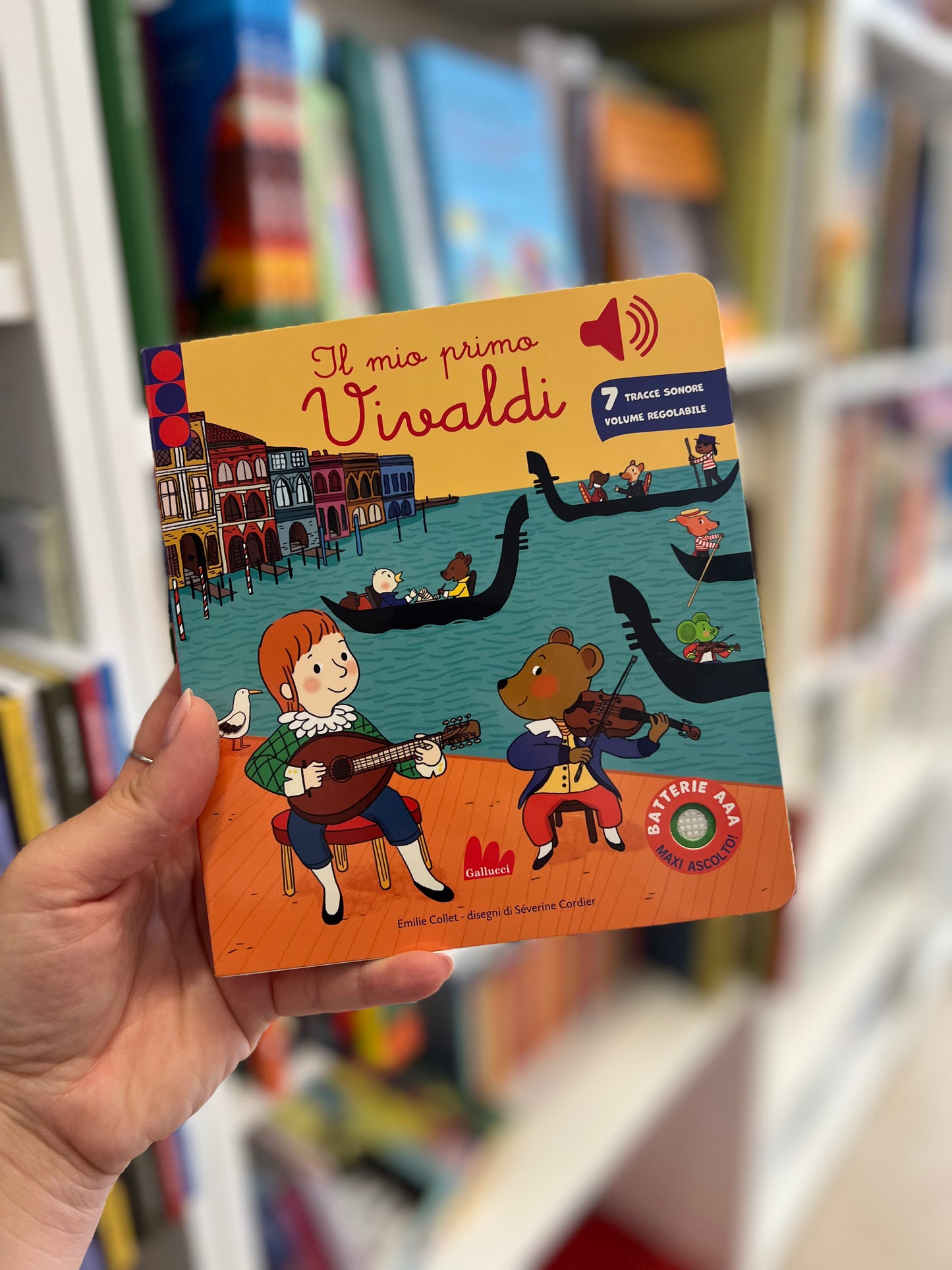 Il mio primo libro Vivaldi, Emilie Collet, Séverine Cordier