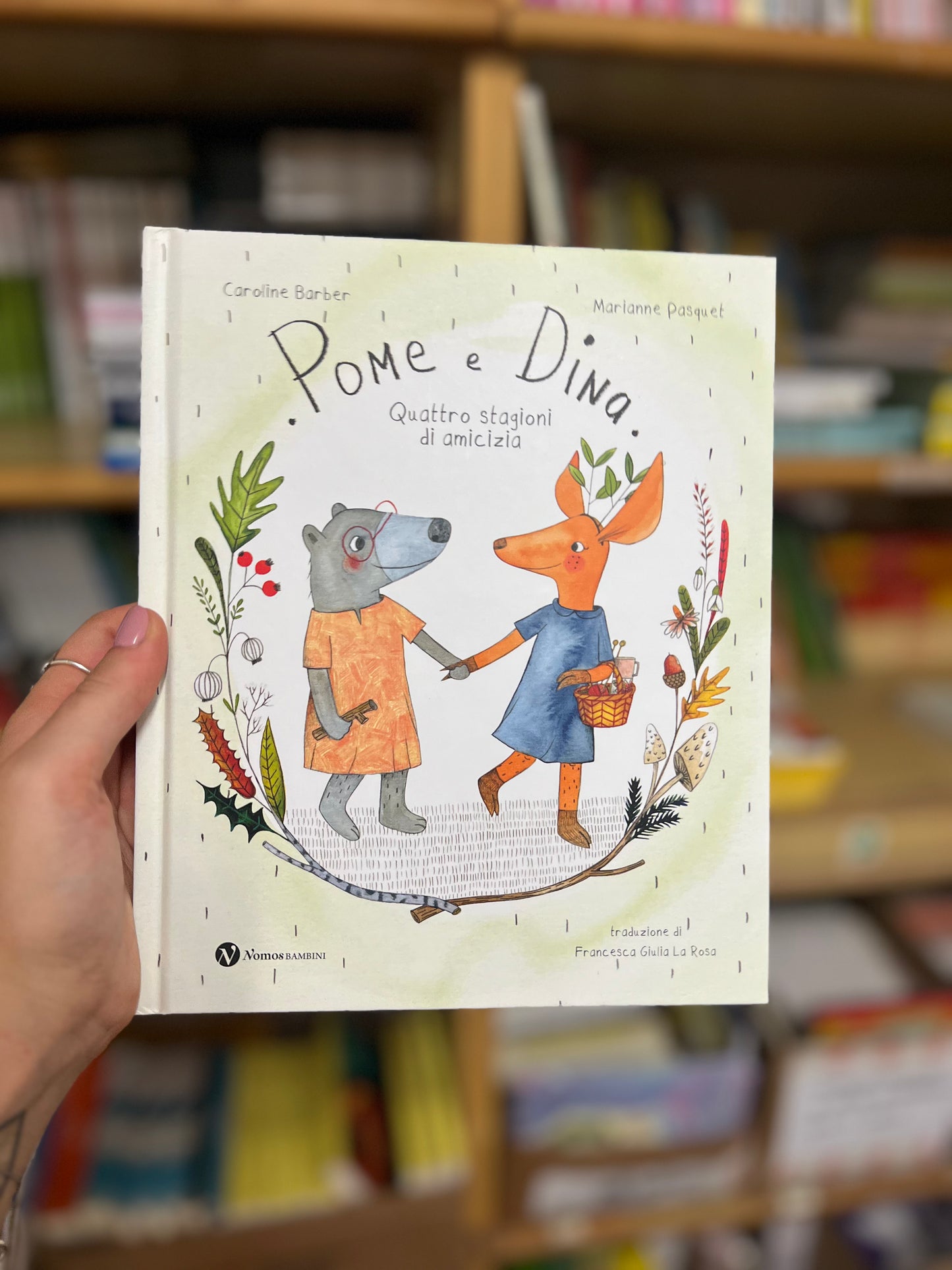 Pone e Dina. Quattro stagioni di amicizia, Caroline Barber & Marianne Pasquet