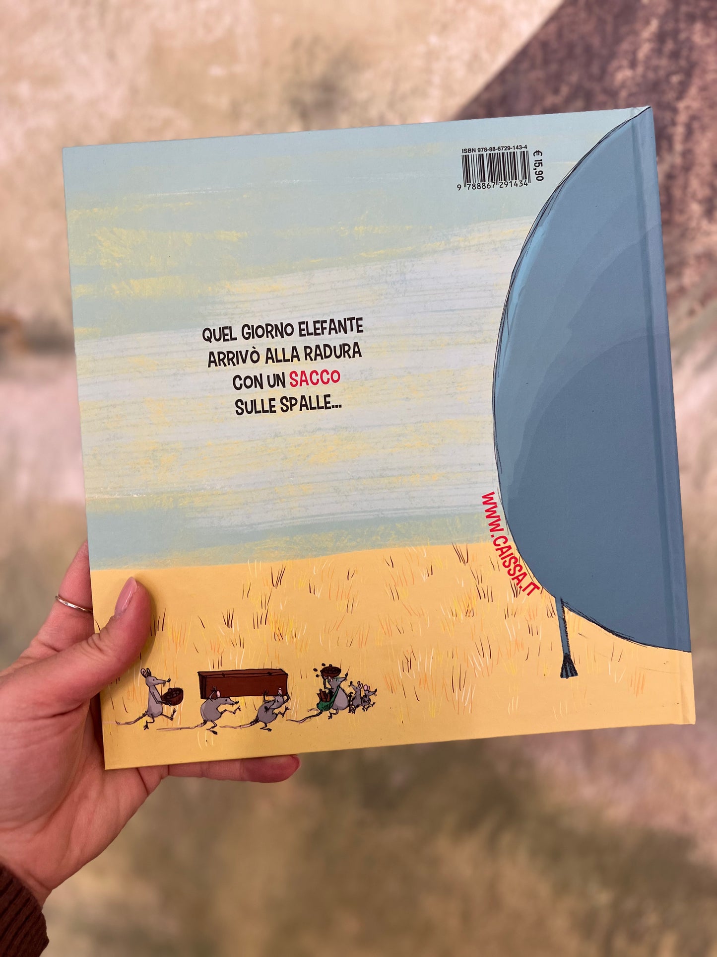 Elefante e il sacco segreto, Vanessa Policicchio Rizzoli, Monica Pezzoli
