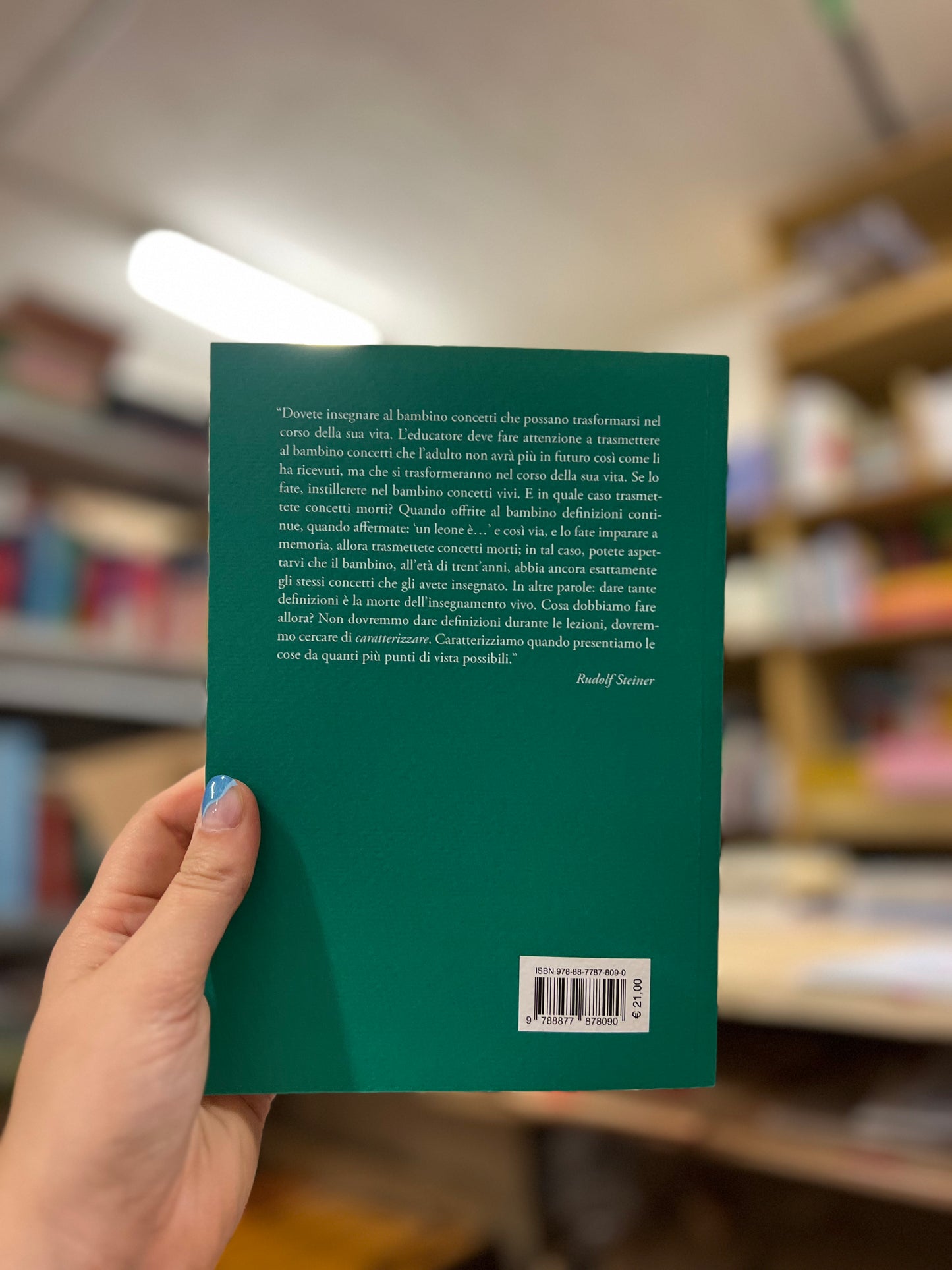 Arte dell’educazione I - Antropologia, Rudolf Steiner