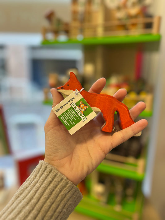 Volpe in legno, Holztiger