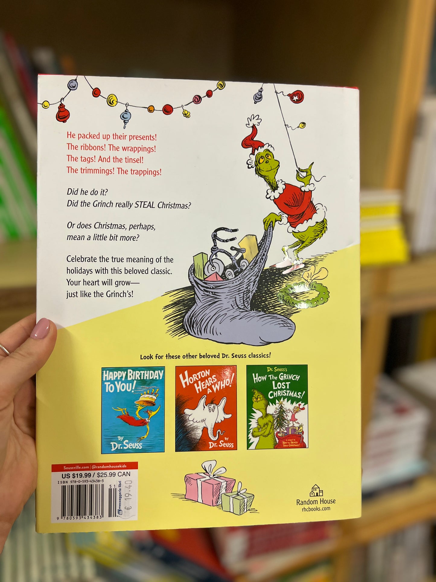 How The Grinch stole Christmas! By Dr. Seuss
