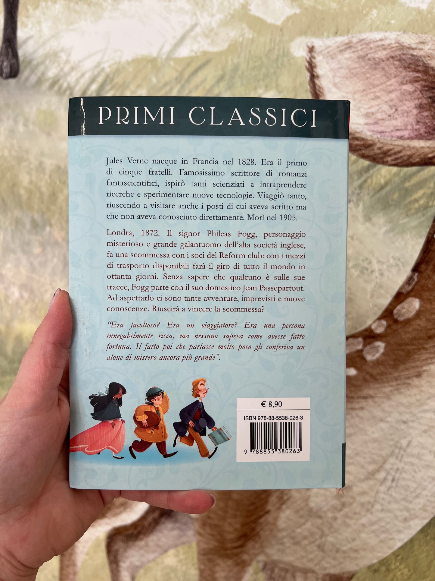 Il giro del mondo in 80 giorni , Elisa Mazzoli, Emanuela Di Donna