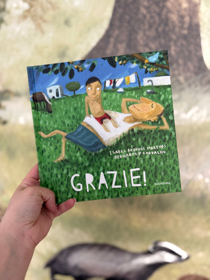 Grazie!, Isabel Minhós Martins, Bernardo P. Carvalho