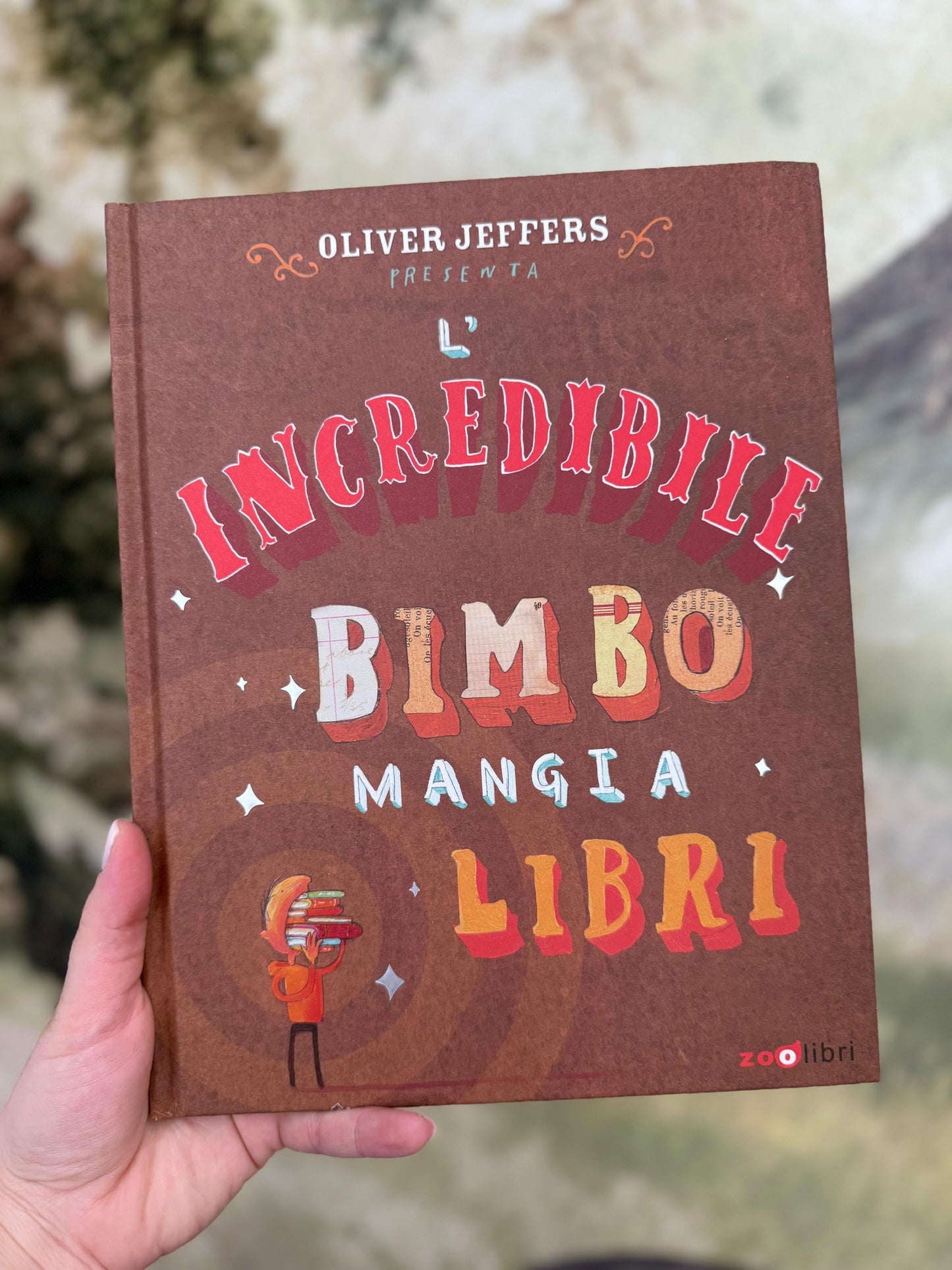 L’incredibile bimbo mangia libri, Oliver Jeffers