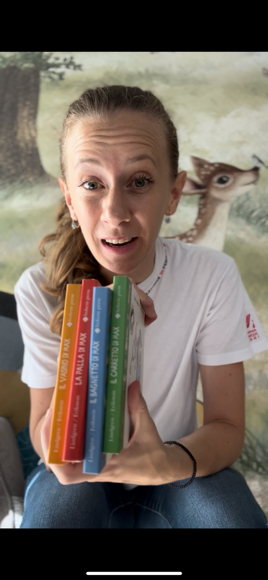 Tutta la serie di Max, 4 libri, Barbro Lindgren ed Eva Eriksson
