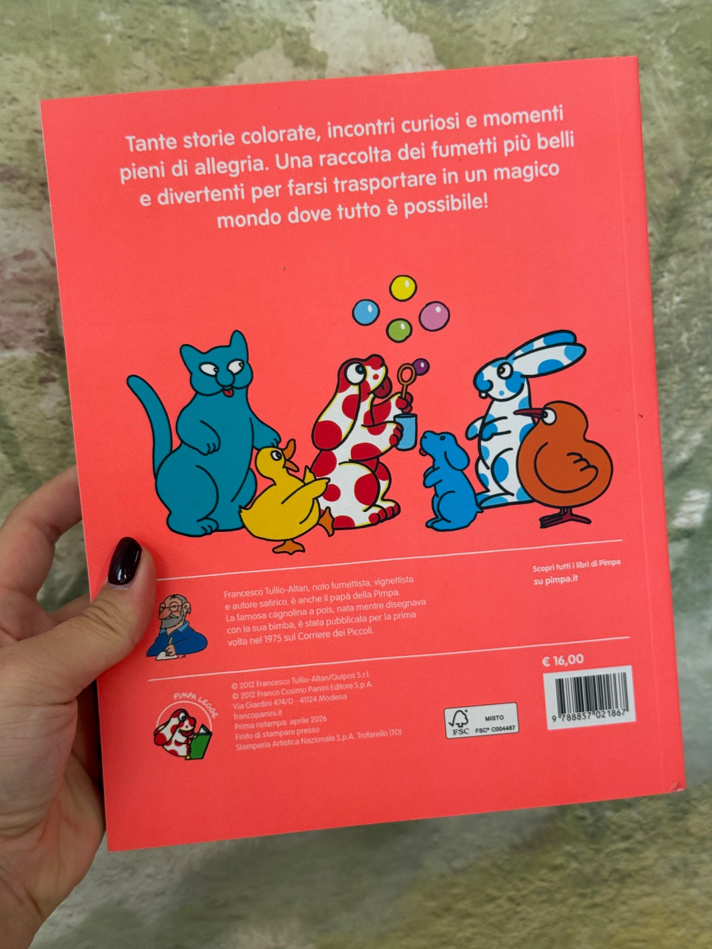 Pimpa 50 storie a fumetti, Altan