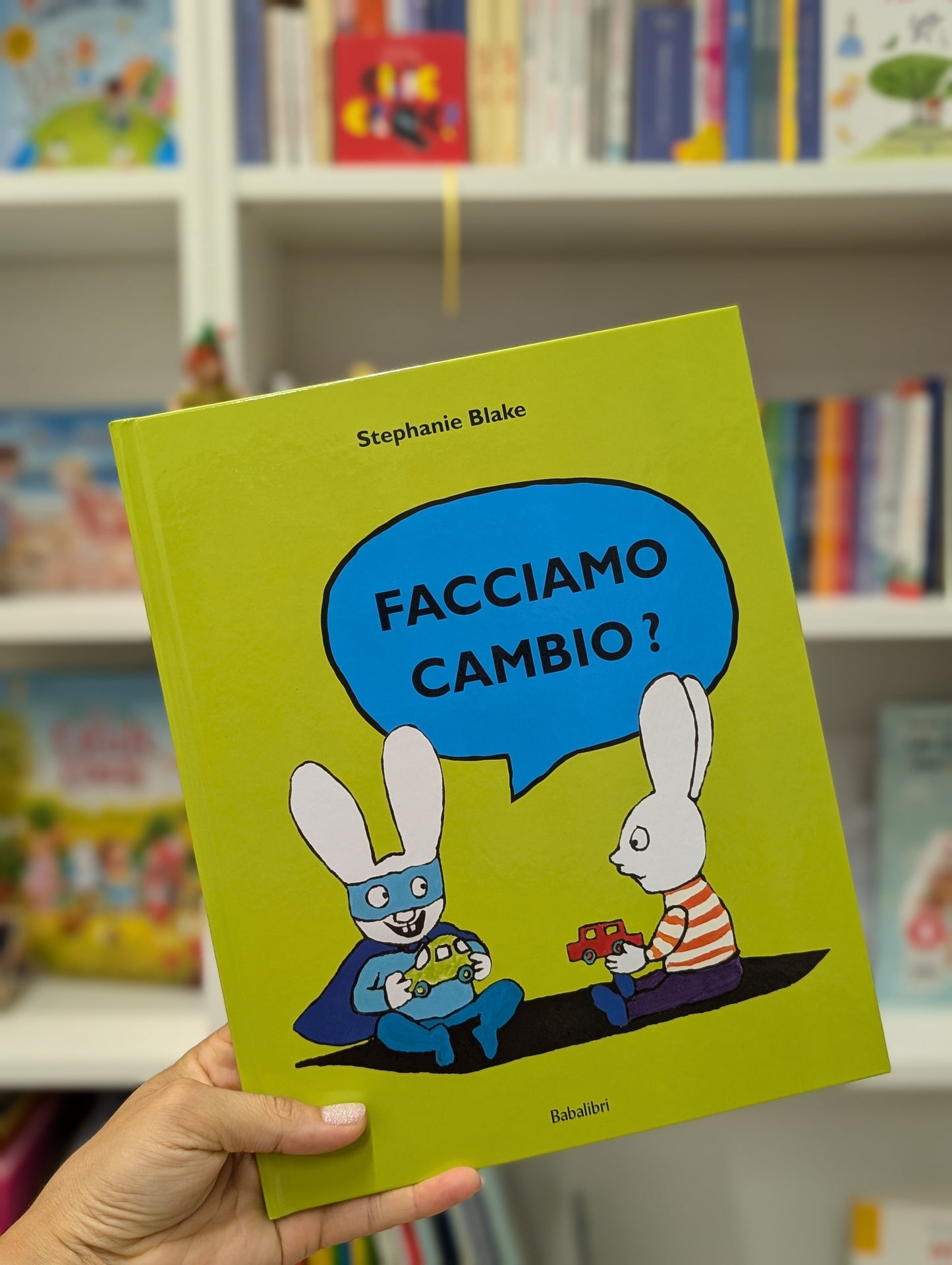 Facciamo cambio? di Stephanie Blake, Babalibri