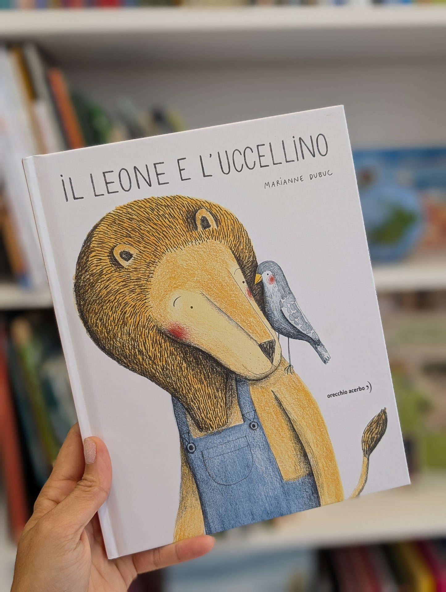 Il leone e l'uccellino, Marianne Dubuc